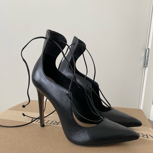 Aldo strappy black heels - Picture 1 of 3